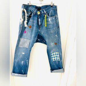 CRAM drop crotch jeans